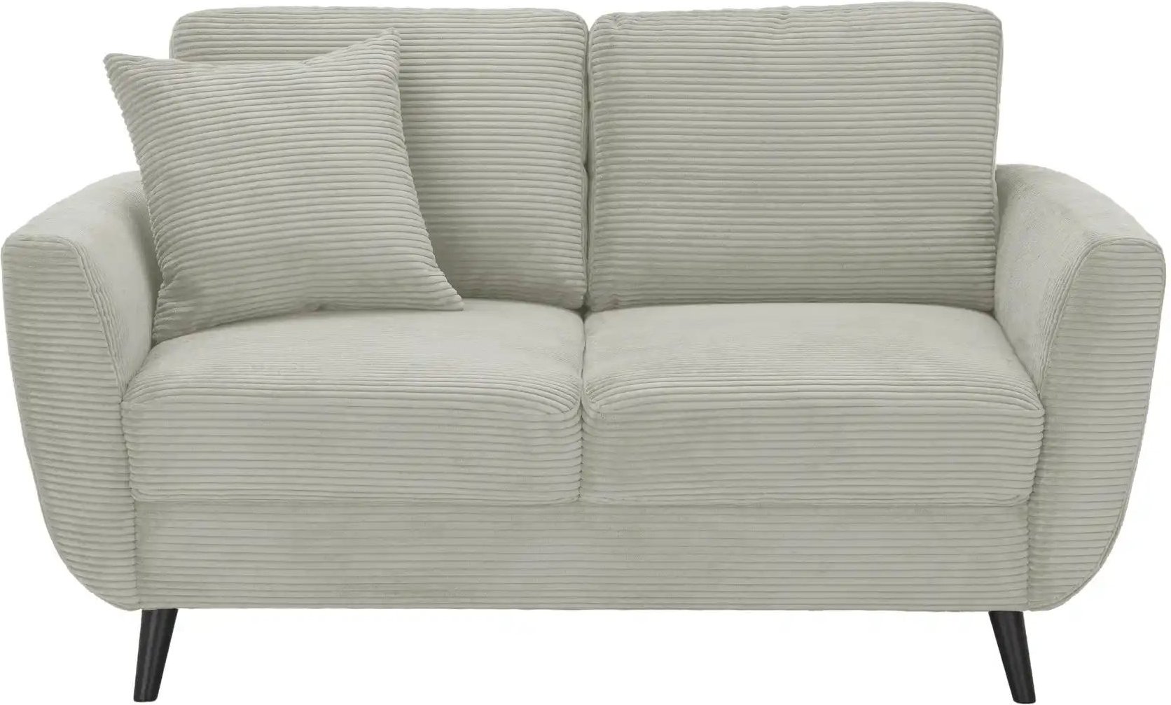 smart Einzelsofa Wanja ¦ beige ¦ Maße (cm): B: 158 H: 90 T: 90.0 Polstermöbel > Sofas > 2-Sitzer - Höffner