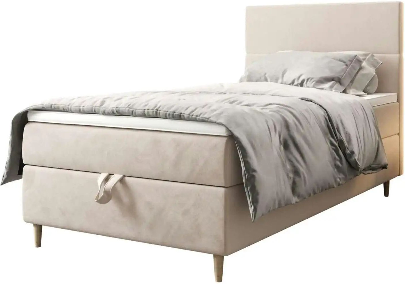 Boxbett mit Stauraum Flo ¦ creme ¦ Maße (cm): B: 100 H: 114 Betten > Komfortbetten - Höffner