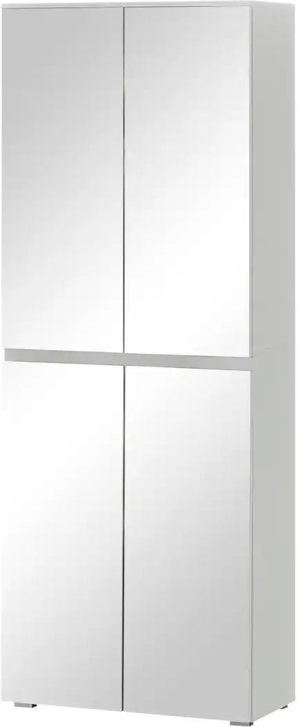 Thumbnail - smart Mehrzweckhochschrank BEN ¦ weiß ¦ Maße (cm): B: 80 H: 210 T: 37.0 Garderoben & Kleiderstangen > Garderoben Schuhs...