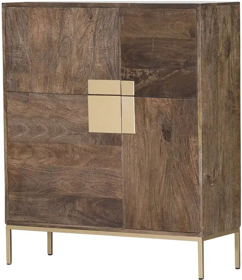 Sideboard Roxy ¦ braun ¦ Maße (cm): B: 100 H: 118 T: 38.0 Kommoden & Sideboards > Sideboards - Höffner