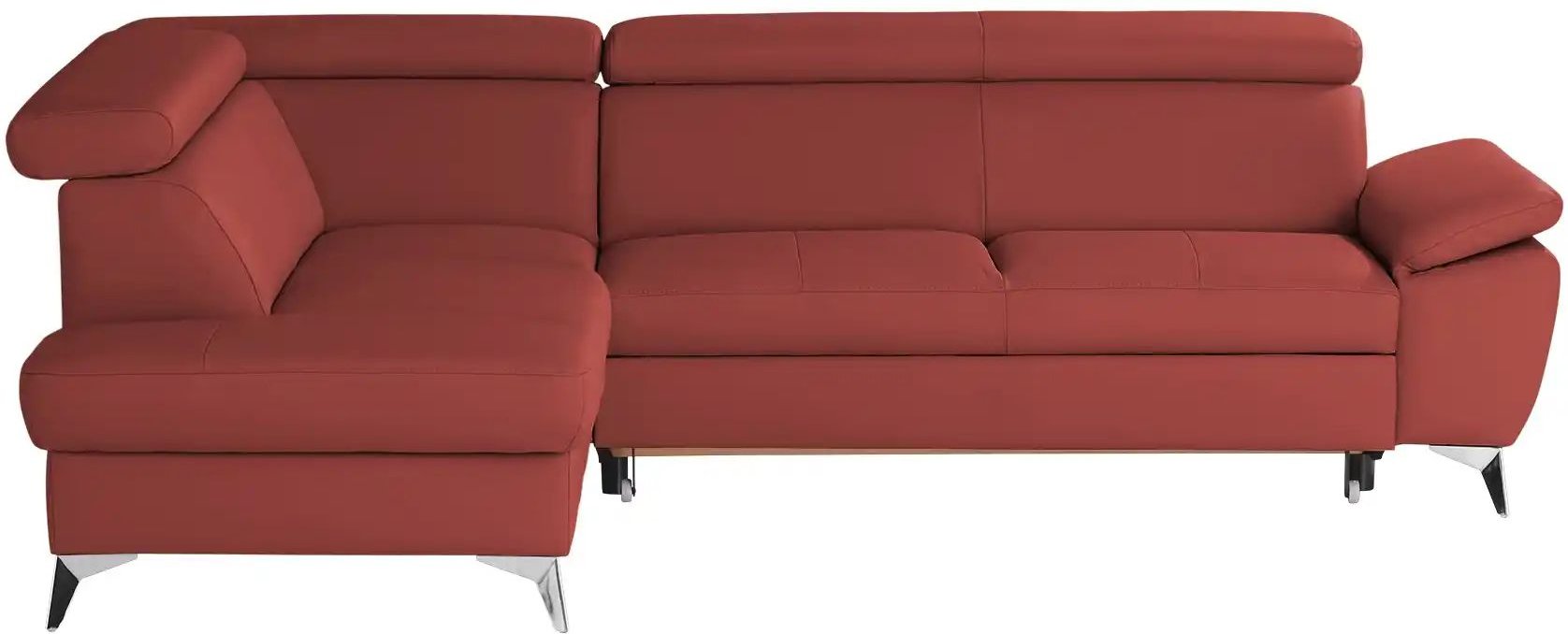 uno Ecksofa  Apollo ¦ rot ¦ Maße (cm): B: 268 T: 210.0 Polstermöbel > Sofas > Ecksofas - Höffner