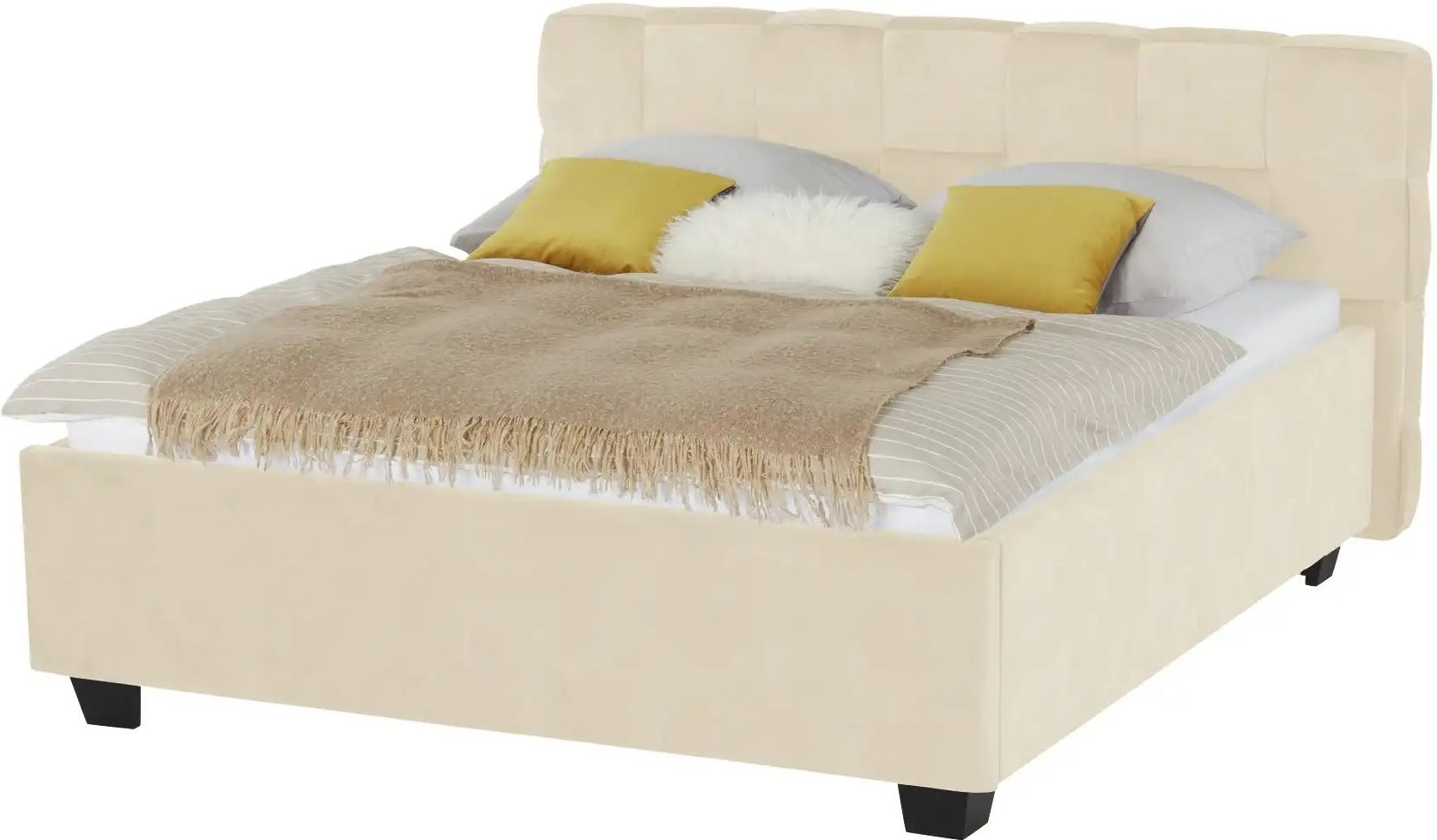 meinBett Polsterbett Veifa ¦ creme ¦ Maße (cm): B: 186 H: 103 Betten > Polsterbetten - Höffner