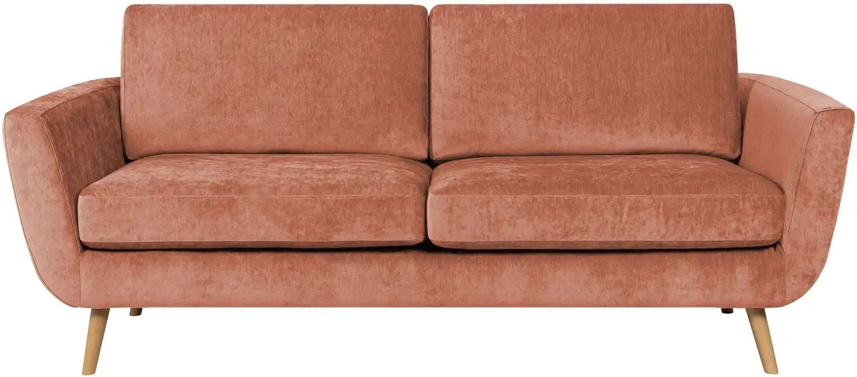 Thumbnail - SOHO Sofa Smilla ¦ orange ¦ Maße (cm): B: 197 H: 85 T: 93.0 Polstermöbel > Sofas > 2-Sitzer - Höffner