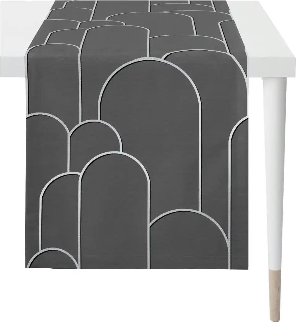 Apelt Tischläufer ¦ schwarz ¦ Synthetik ¦ Maße (cm): B: 44 Tischwäsche & Küchentextilien > Tischläufer - Höffner