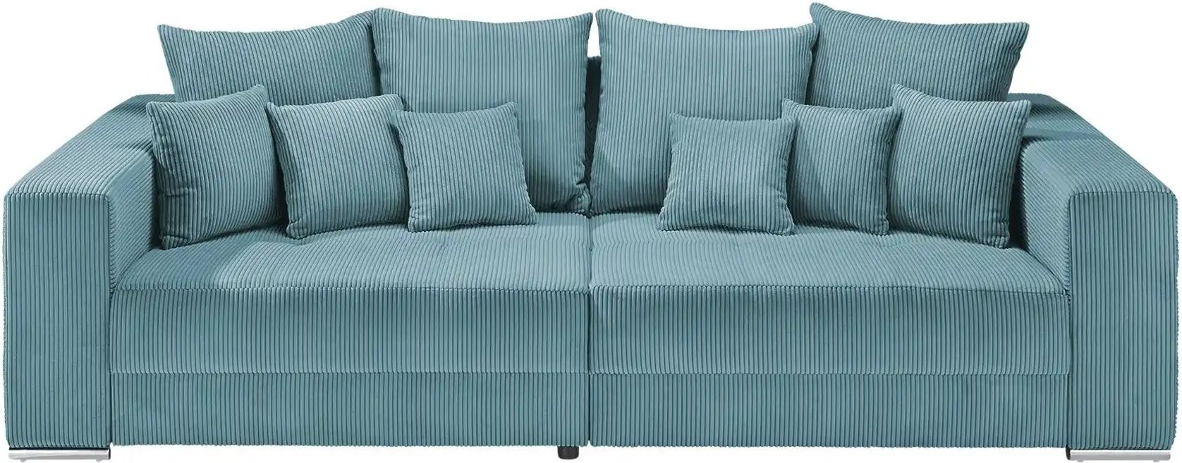 uno Bigsofa aus Cordstoff Ricardo ¦ blau ¦ Maße (cm): B: 262 H: 85 T: 111.0 Polstermöbel > Sofas > 3-Sitzer - Höffner