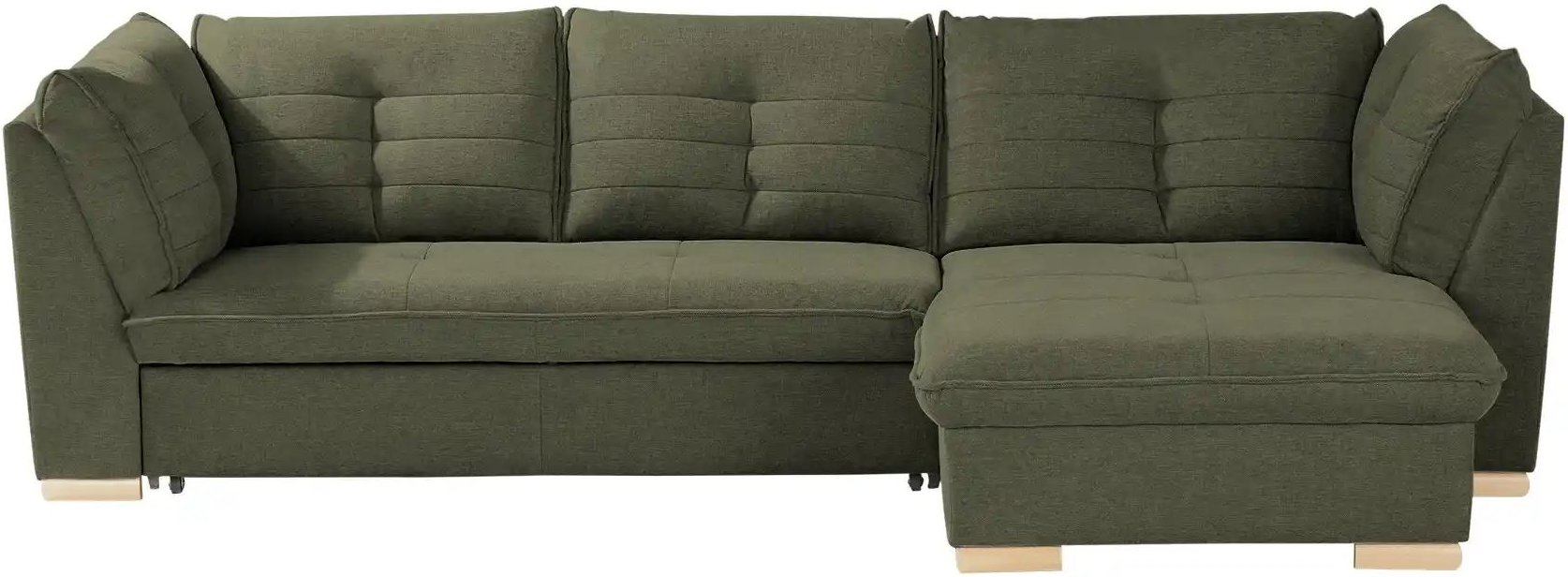 Thumbnail - smart Ecksofa Imperia ¦ grün ¦ Maße (cm): B: 290 H: 85 T: 161.0 Polstermöbel > Sofas > 3-Sitzer - Höffner