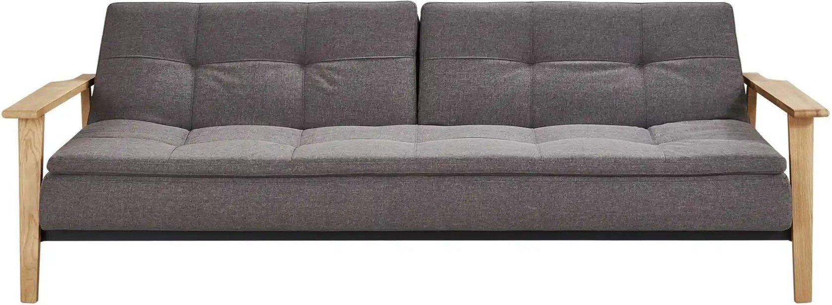 Design-Schlafsofa Stratos ¦ grau ¦ Maße (cm): B: 232 H: 79 T: 115.0 Polstermöbel > Sofas > Einzelsofas - Höffner