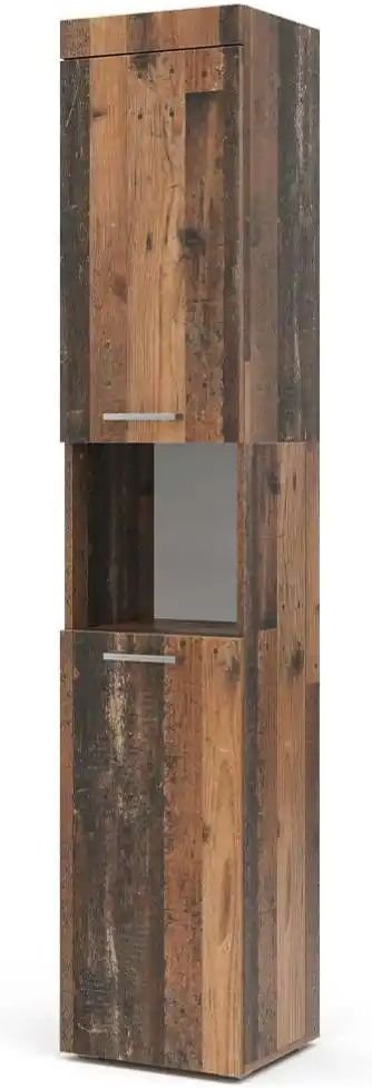 Hochschrank ¦ holzfarben ¦ Maße (cm): B: 37 H: 190 Schränke > Badschränke > Bad-Hochschränke - Höffner