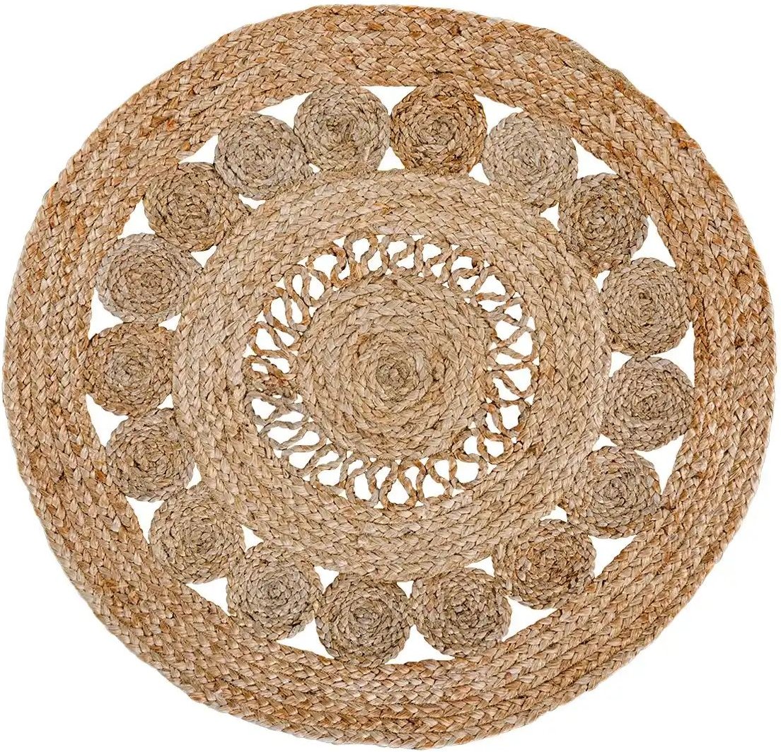 Jute-Teppich  Balo ¦ creme ¦ Jute Ø: 80 Teppiche > Naturteppiche - Höffner