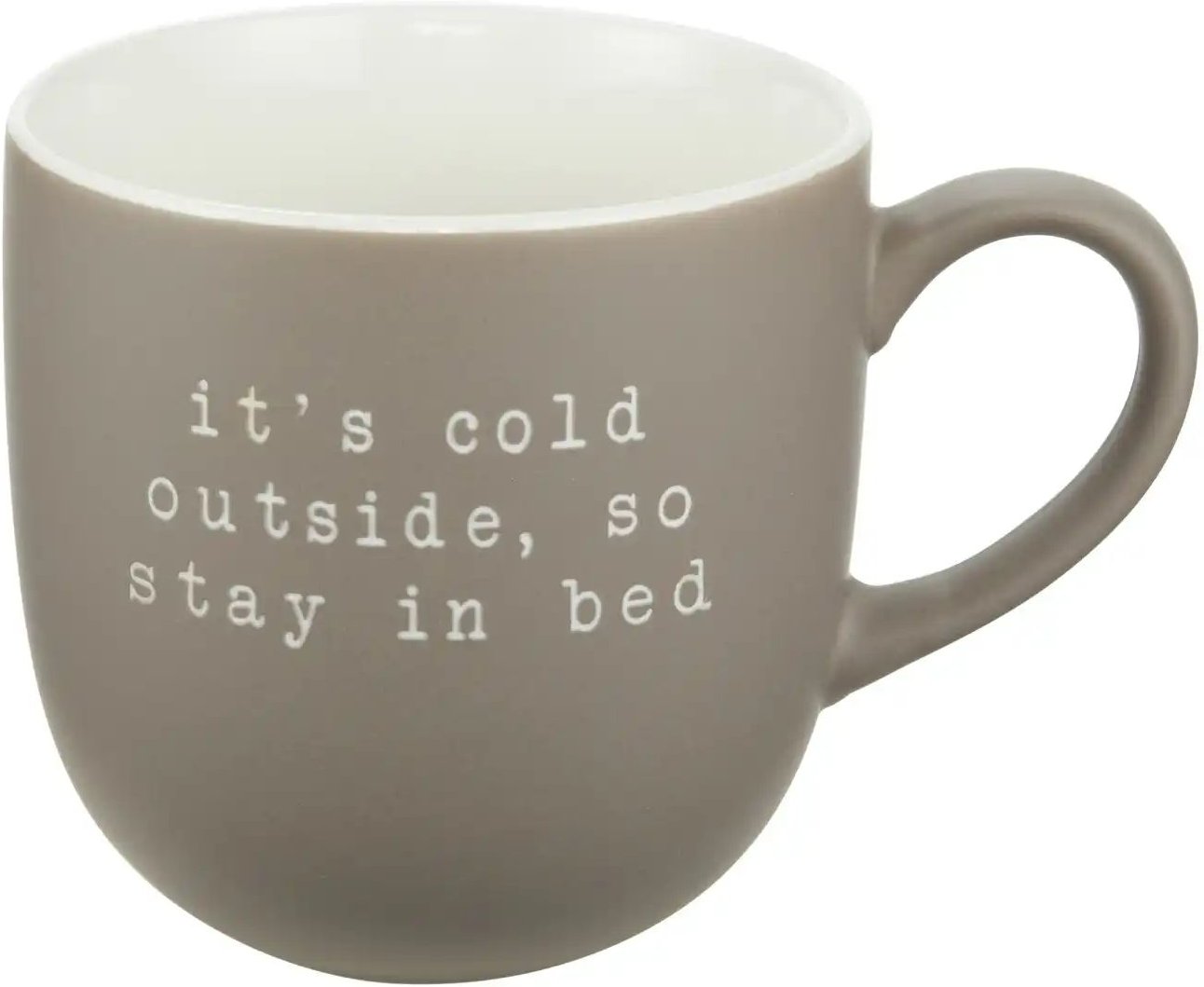 ASA SELECTION Henkelbecher ¦ grau ¦ Porzellan ¦ Maße (cm): H: 9,5 Ø: 9.5 Geschirr > Einzelgeschirrteile - Höffner