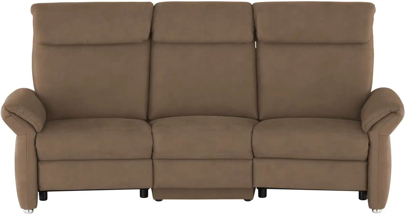 Wohnwert Trapezsofa  Melina ¦ braun ¦ Maße (cm): B: 226 H: 107 T: 176.0 Polstermöbel > Sofas > 3-Sitzer - Höffner