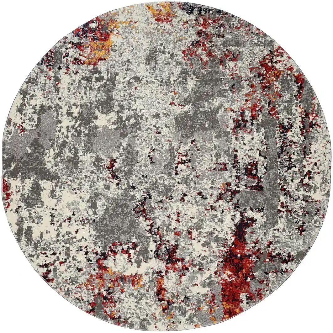 meinTeppich Teppich ¦ mehrfarbig ¦ Synthetische Fasern Ø: 160 Teppiche > Wohnteppiche - Höffner