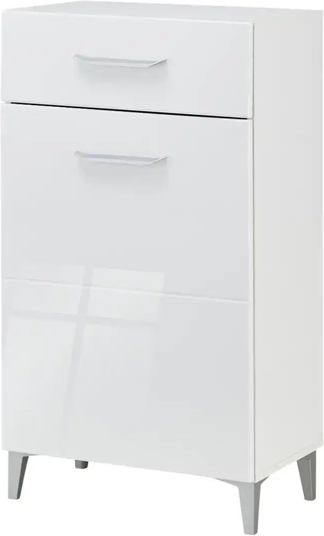 Schuhschrank Valeggio ¦ weiß ¦ Maße (cm): B: 58 H: 105 T: 35.0 Garderoben & Kleiderstangen > Garderoben Schuhschränke -...