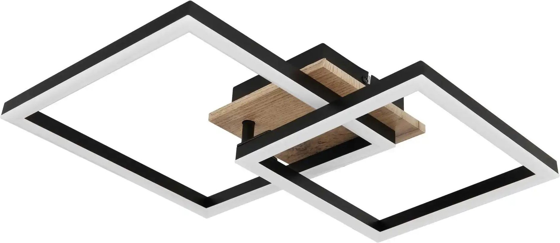 Thumbnail - Globo Lighting Deckenleuchte ¦ schwarz ¦ Maße (cm): B: 53 H: 9 T: 38.0 Lampen & Leuchten > Deckenleuchten - Höffner