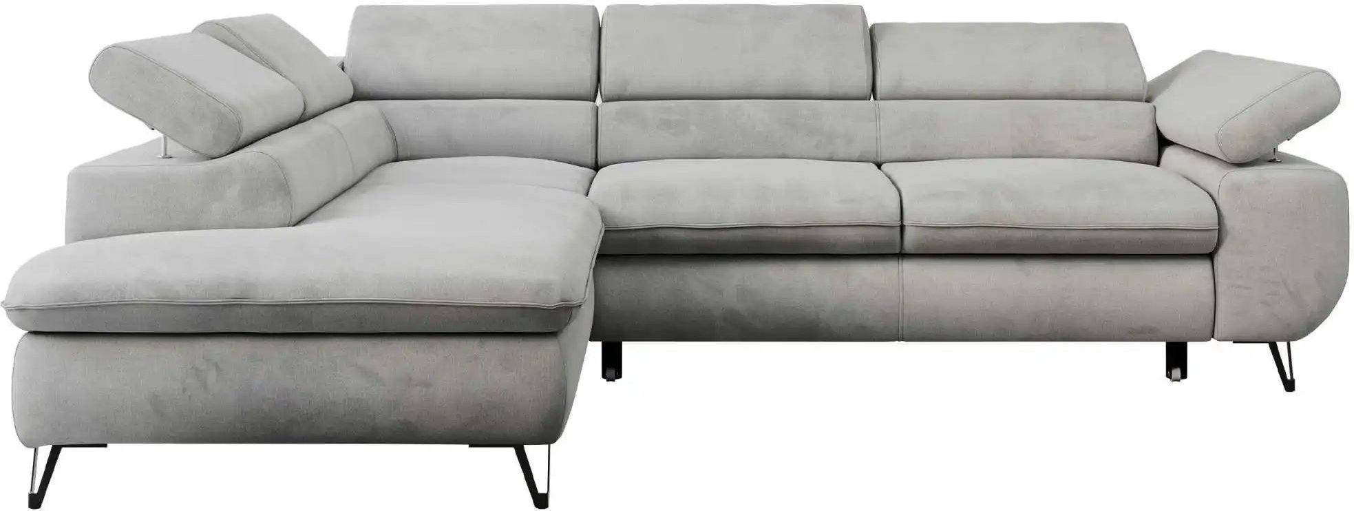 Ecksofa mit Schlaffunktion Peter ¦ grau ¦ Maße (cm): B: 273 H: 76 Polstermöbel > Sofas > Ecksofas - Höffner