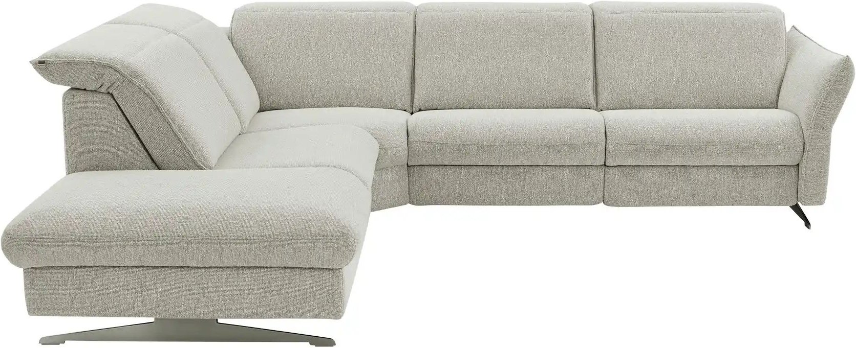 Hukla Ecksofa Mikrofaser Michelle ¦ creme ¦ Maße (cm): B: 292 H: 99 T: 258.0 Polstermöbel > Sofas > Ecksofas - Höffner