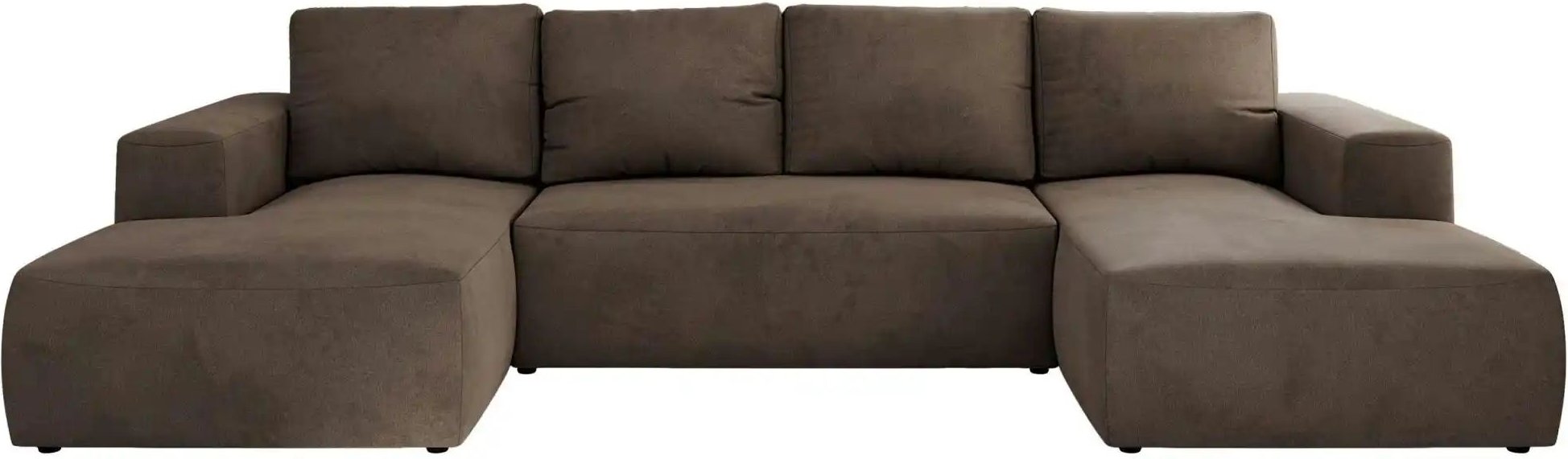 Wohnlandschaft mit Schlaffunktion Trentino ¦ braun ¦ Maße (cm): B: 334 H: 91 Polstermöbel > Sofas > Wohnlandschaften - H...