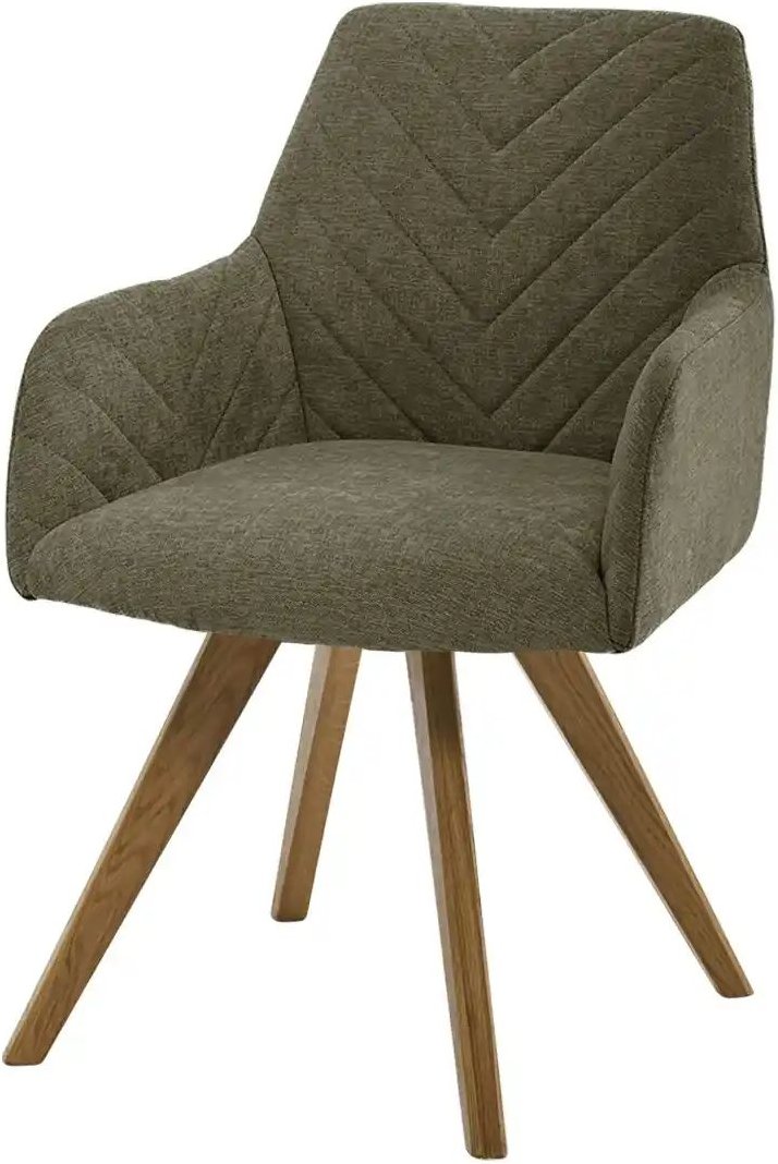 Woodford Esszimmerstuhl Delhi ¦ grün ¦ Maße (cm): B: 61 H: 88 T: 66.5 Stühle > Küchenstühle > Küchenstühle mit Armlehne...