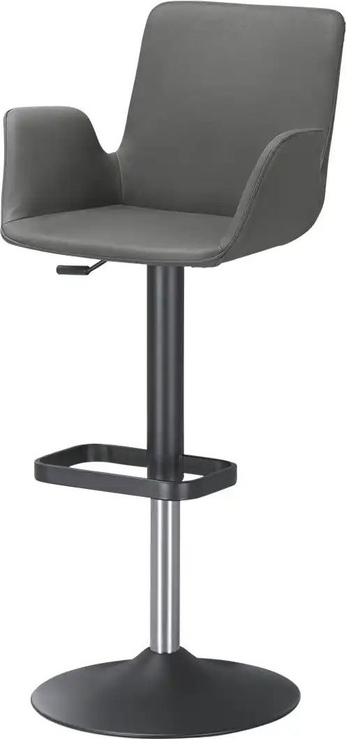 Barhocker MyTina ¦ grau ¦ Maße (cm): B: 52 T: 47.0 Polstermöbel > Hocker > Barhocker - Höffner