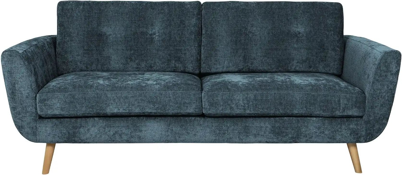 Thumbnail - SOHO Einzelsofa Smilla ¦ türkis/petrol ¦ Maße (cm): B: 217 H: 92 T: 85.0 Polstermöbel > Sofas > 3-Sitzer - Höffner