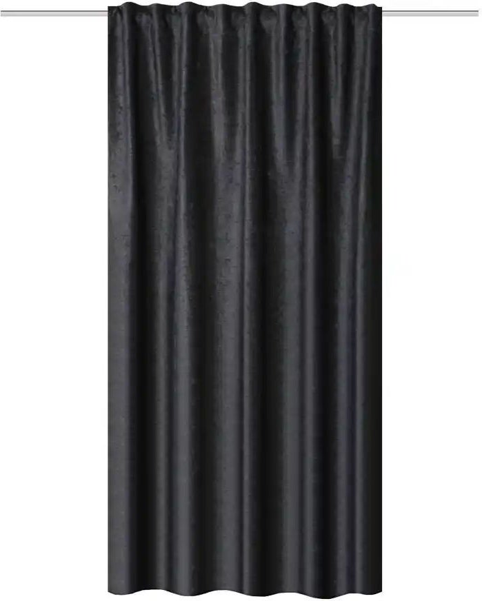 HOME Wohnideen Fertigschal ¦ schwarz ¦ Maße (cm): B: 135 H: 175 Gardinen & Rollos > Gardinen & Vorhänge > Schiebegardi...