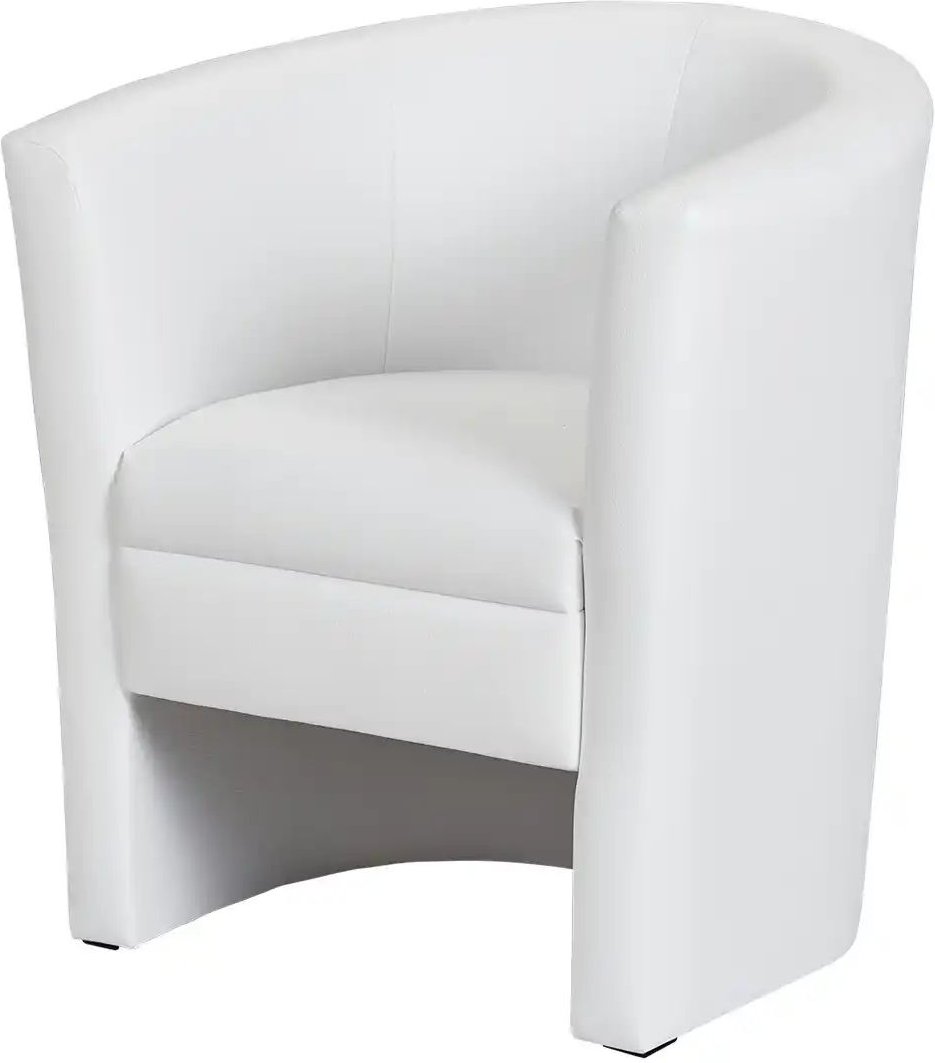 Cocktailsessel weiß Boel ¦ weiß ¦ Maße (cm): B: 73 H: 78 T: 60.0 Polstermöbel > Sessel > Cocktailsessel - Höffner