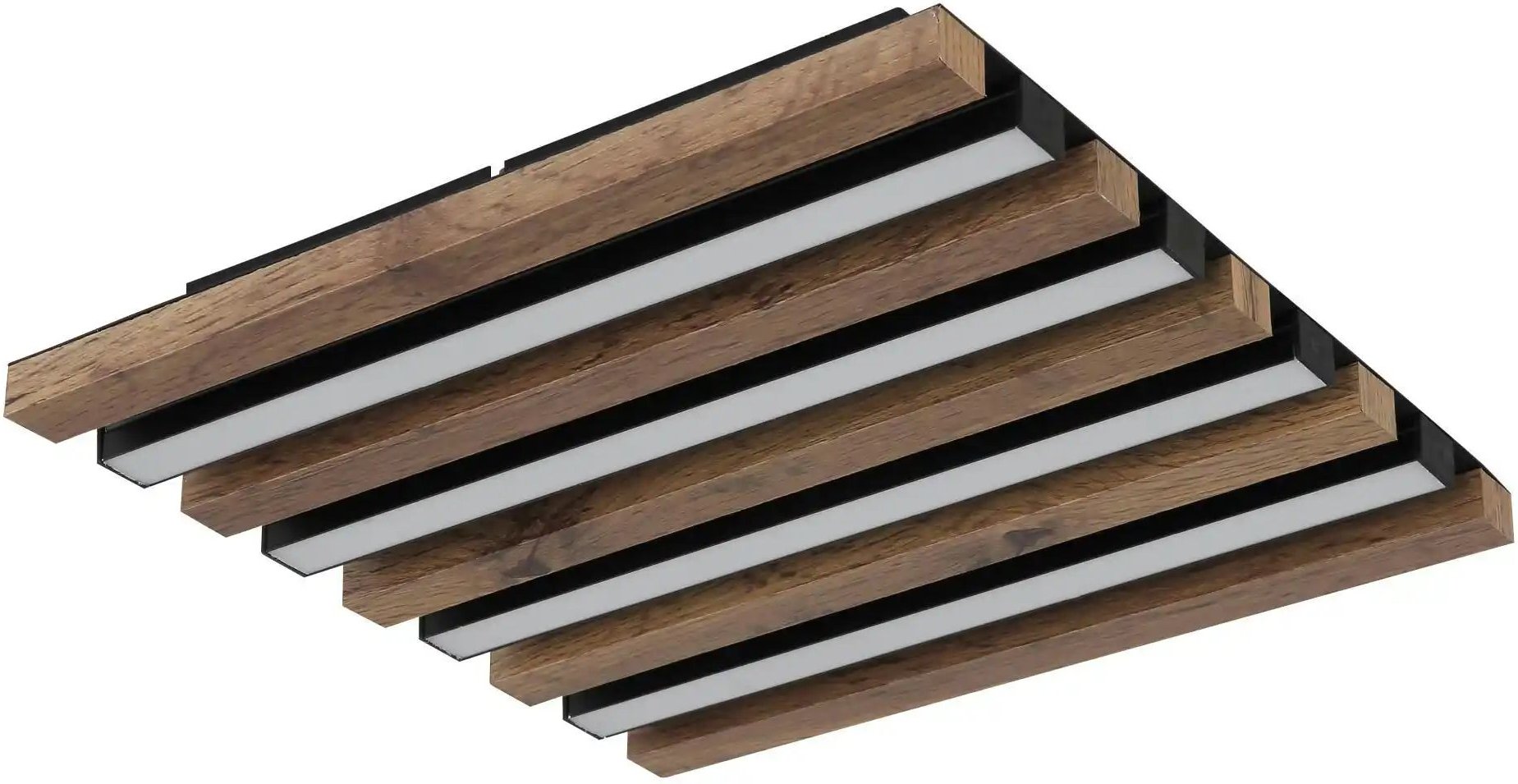 Globo Lighting Deckenleuchte ¦ schwarz ¦ Maße (cm): B: 30 H: 5 Lampen & Leuchten > Deckenleuchten - Höffner