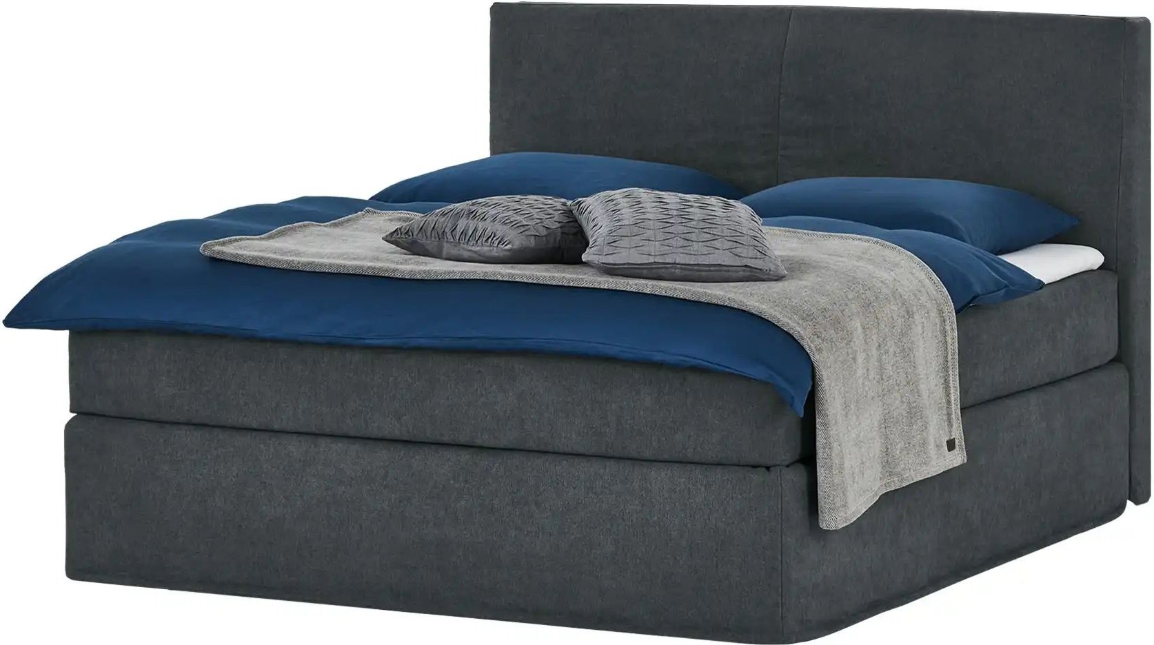 Boxi Boxspringbett 180 x 200 cm Boxi Classic ¦ grau ¦ Maße (cm): B: 180 H: 125 Betten > Boxspringbetten - Höffner