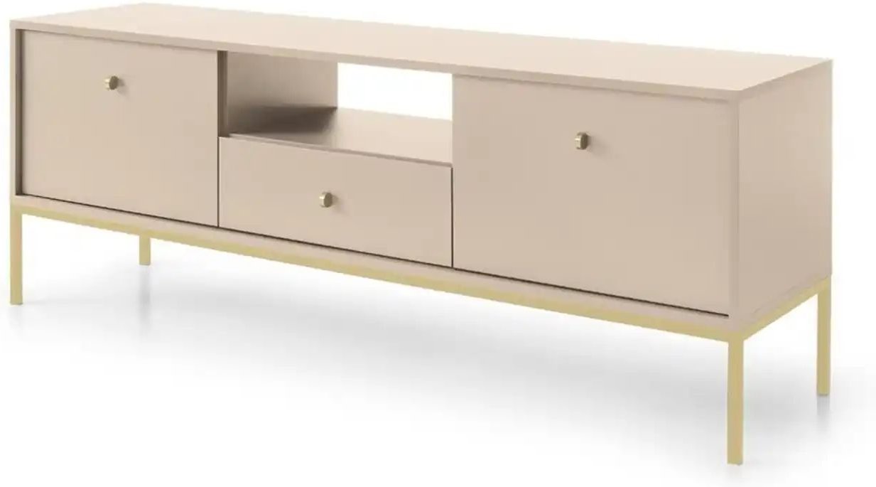 Lowboard Molly ¦ beige ¦ Maße (cm): B: 153,4 H: 56,2 Kommoden & Sideboards > Lowboards - Höffner