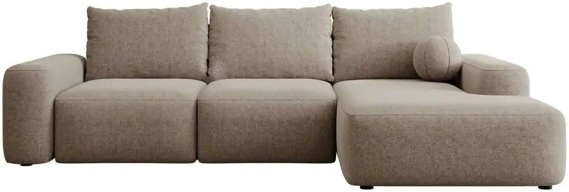 Selsey Ecksofa mit Schlaffunktion Carnos ¦ braun ¦ Maße (cm): B: 264 H: 82 Polstermöbel > Sofas > Ecksofas - Höffner