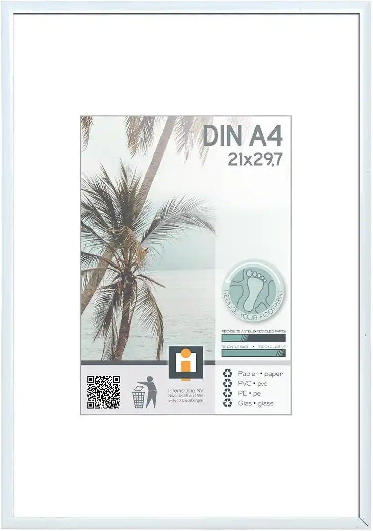 Thumbnail - Kunststoffrahmen Kyoto ¦ weiß ¦ Kunststoff ¦ Maße (cm): B: 22 H: 31 T: 1.8 Accessoires > Bilderrahmen - Höffner