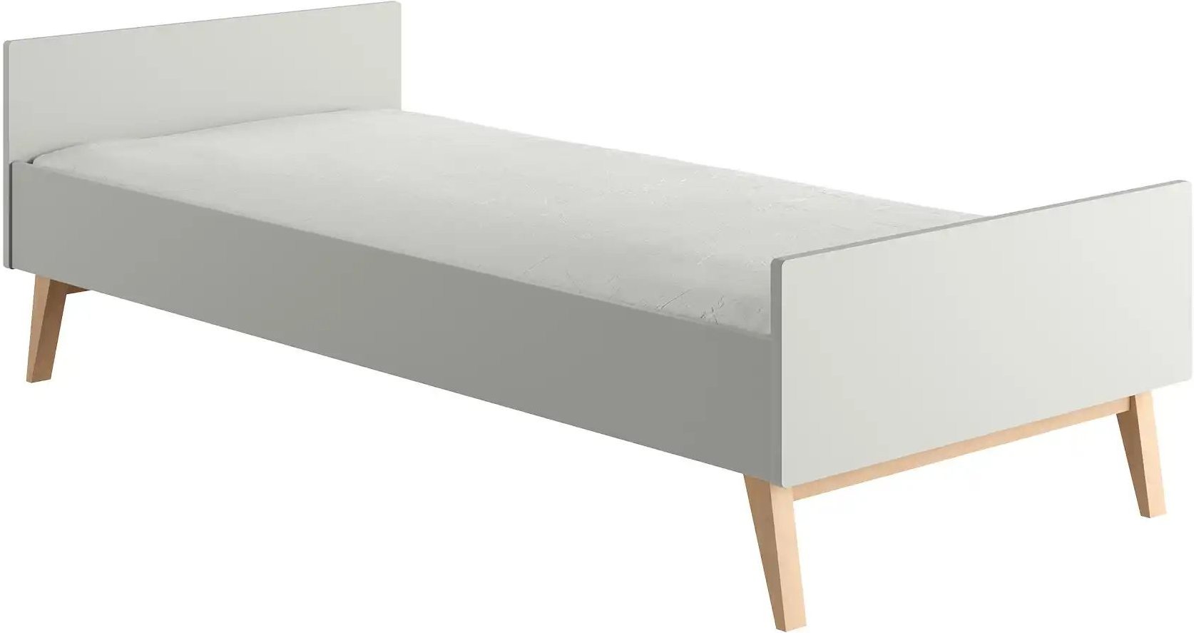 pinio Bett Swing ¦ grau ¦ Maße (cm): B: 95 H: 64,5 Betten > Bettgestelle - Höffner