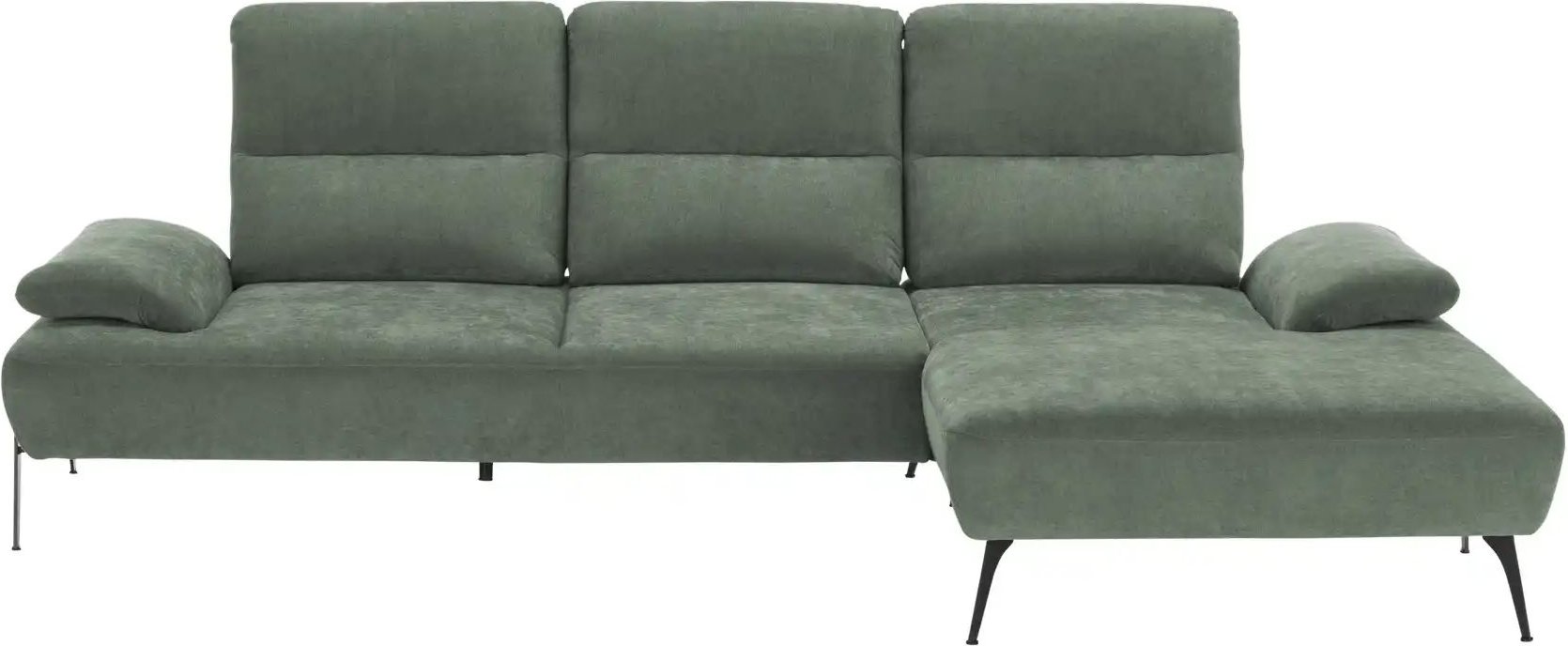 switch Ecksofa Cesar ¦ grün ¦ Maße (cm): B: 288 H: 102 T: 183.0 Polstermöbel > Sofas > Ecksofas - Höffner