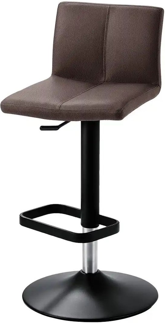 Barhocker Leder MyTina ¦ braun ¦ Maße (cm): B: 44 T: 38.0 Polstermöbel > Hocker > Barhocker - Höffner