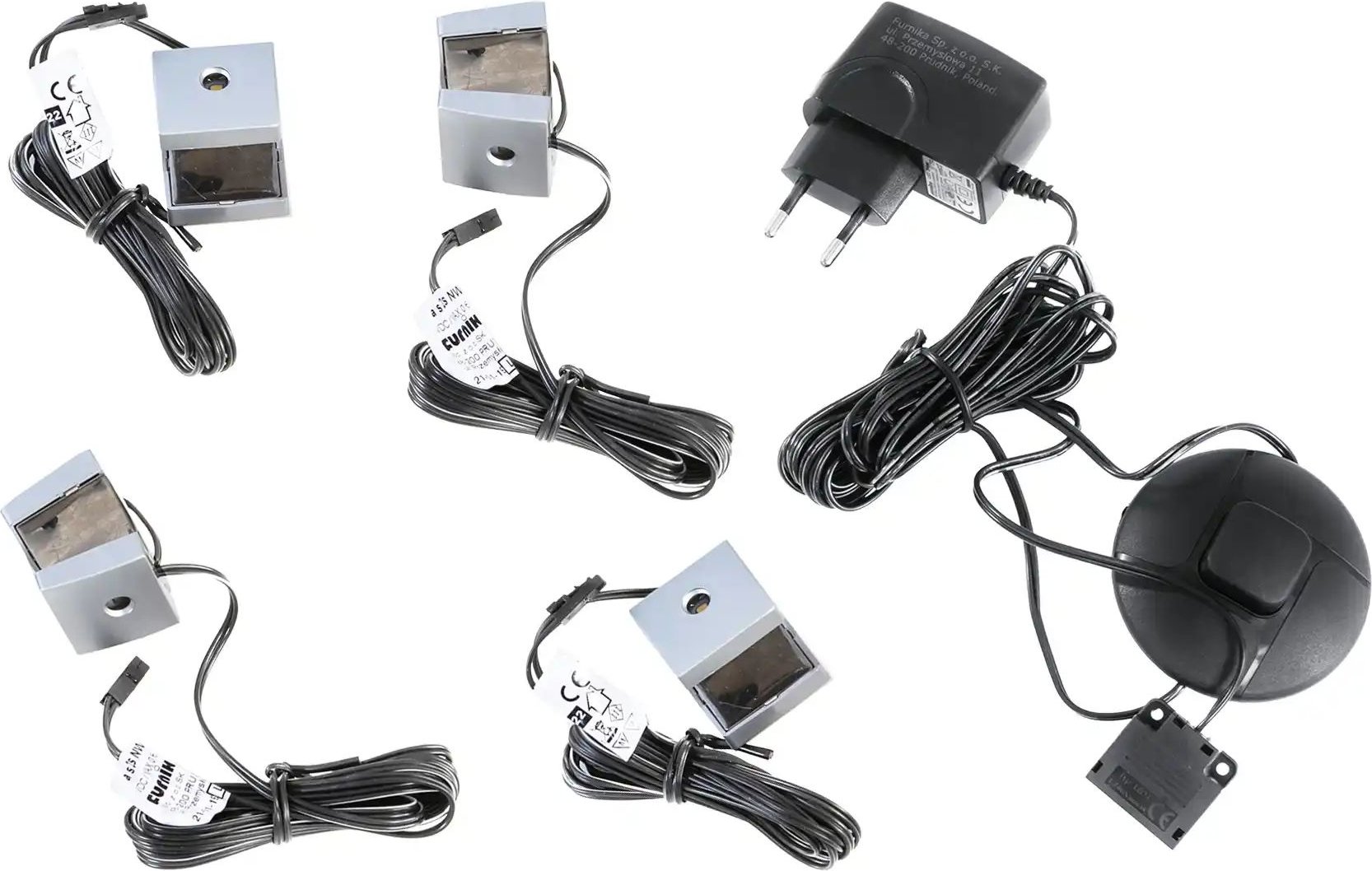 LED-Holzbodenbeleuchtung 4er-Set Toneo Lampen & Leuchten > Möbelleuchten - Höffner