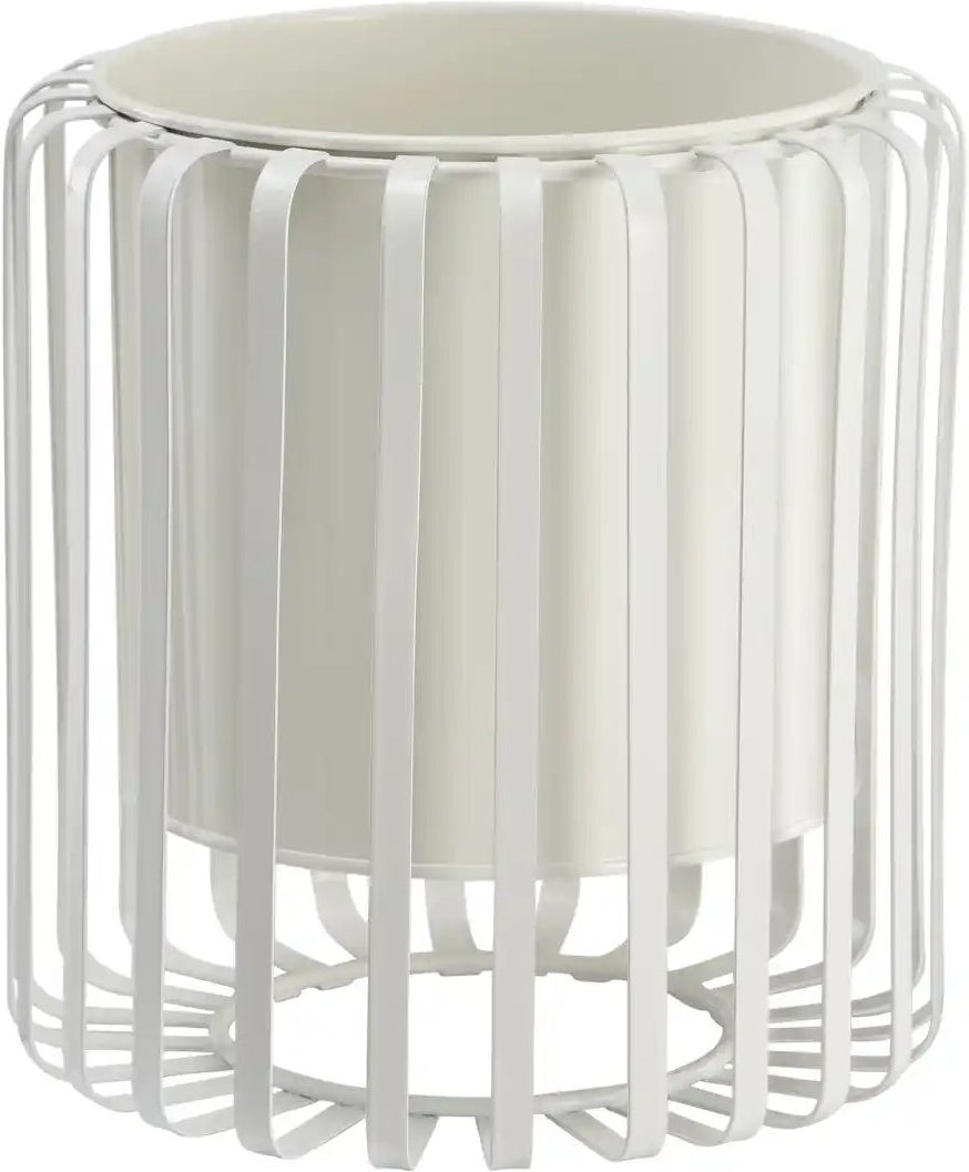 HOME STORY Pflanztopf ¦ weiß ¦ Eisen ¦ Maße (cm): H: 20,5 Ø: 19.5 Accessoires > Dekoartikel - Höffner