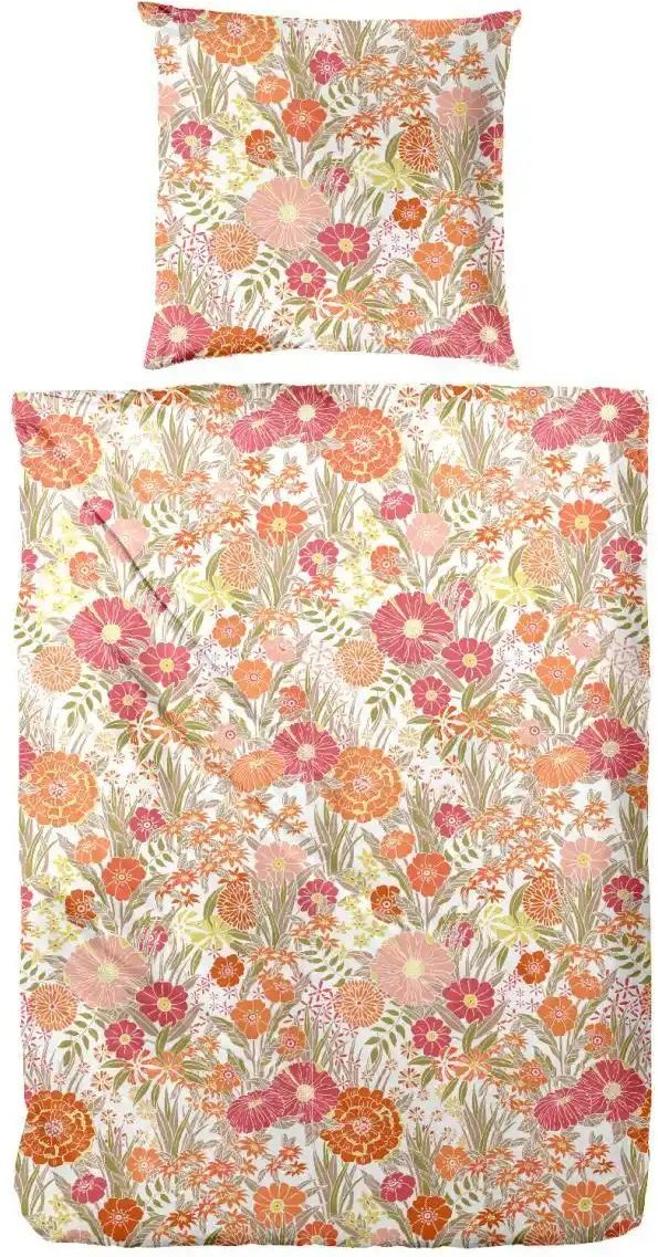 Bettwäsche-Set ¦ mehrfarbig ¦ Maße (cm): B: 135 H: 1 Bettwaren > Bettwäsche > Bettwäsche Sommer - Höffner