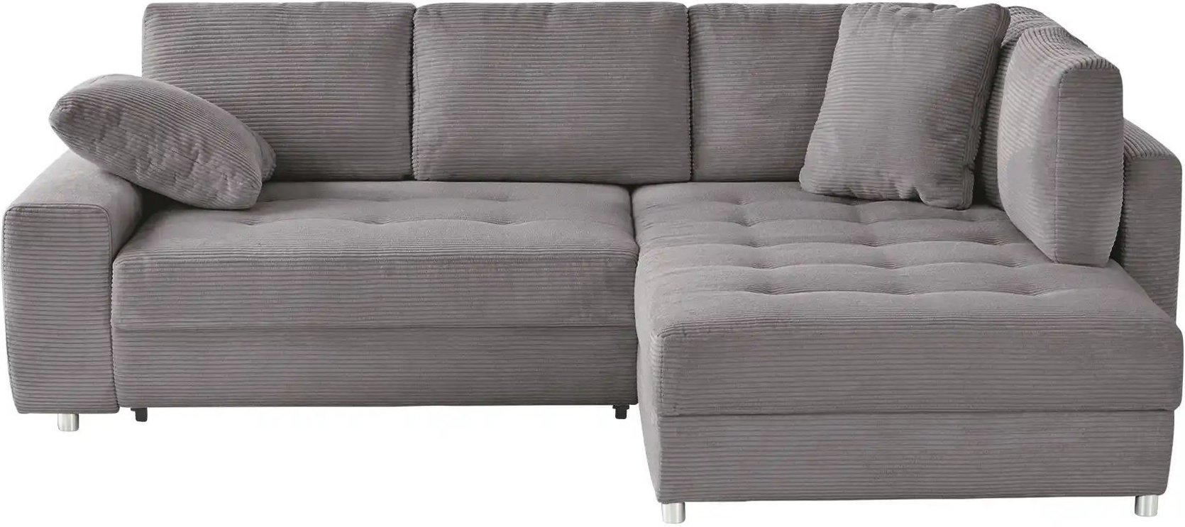 bobb Ecksofa Arissa de Luxe ¦ grau ¦ Maße (cm): B: 265 H: 84 T: 215.0 Polstermöbel > Sofas > Ecksofas - Höffner