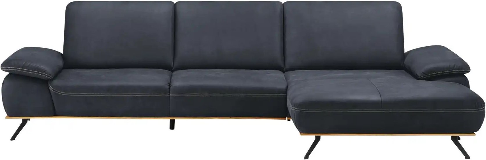 Thumbnail - meinSofa Ecksofa Fiona ¦ blau ¦ Maße (cm): B: 322 H: 89 T: 187.0 Polstermöbel > Sofas > Ecksofas - Höffner