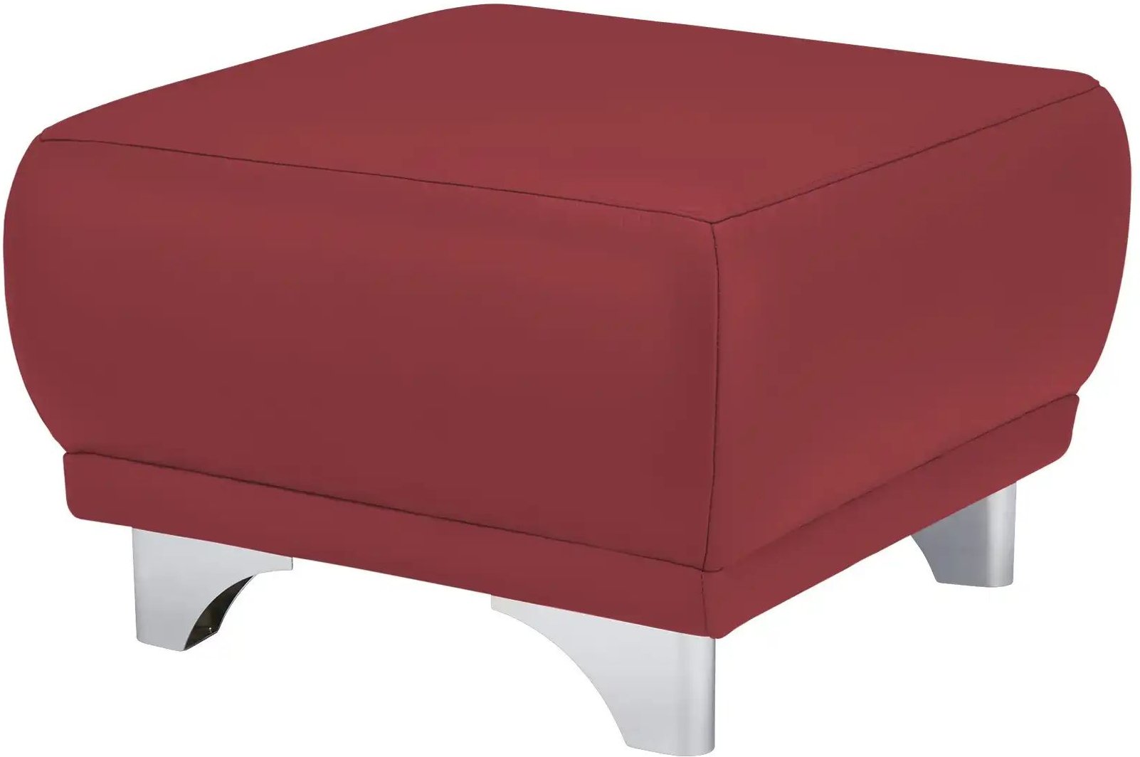 divanotti Hocker  Maranello ¦ rot ¦ Maße (cm): B: 66 H: 43 T: 66.0 Polstermöbel > Hocker - Höffner