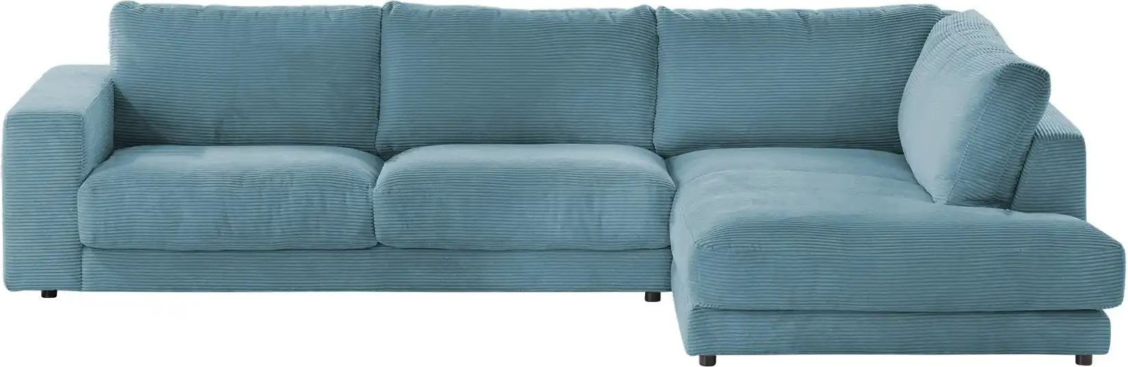 Jette Home Ecksofa Cord Sila ¦ türkis/petrol ¦ Maße (cm): B: 325 H: 85 T: 224.0 Polstermöbel > Sofas > 3-Sitzer - Höffne...