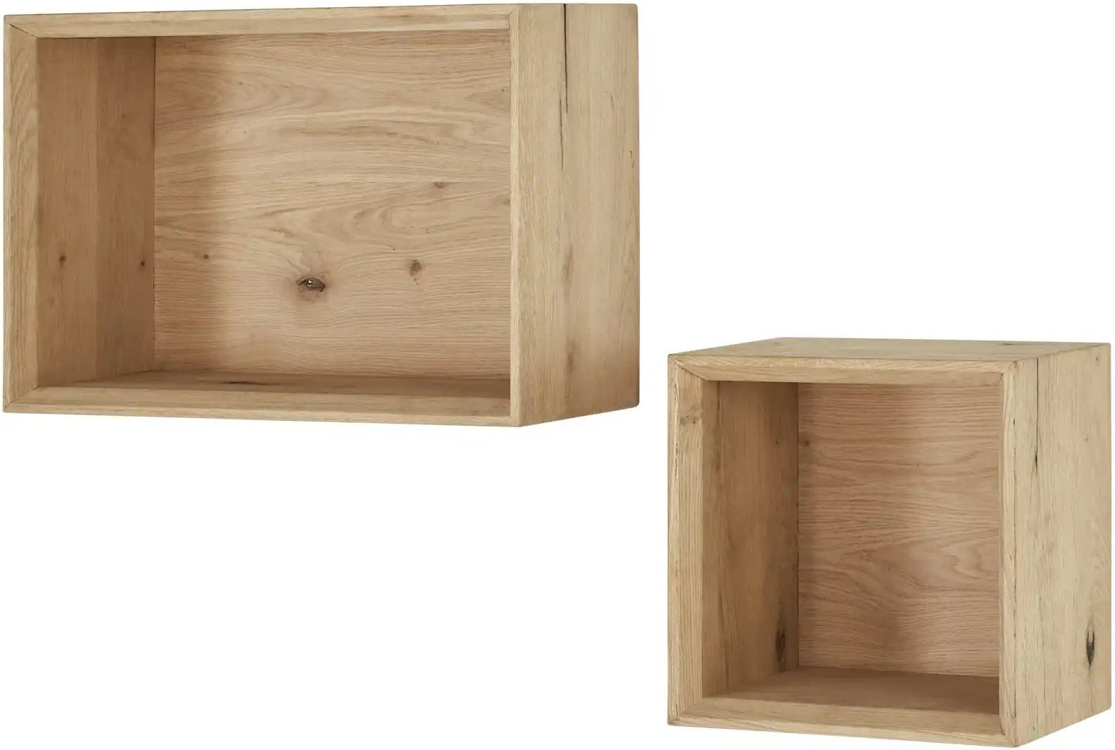 Gray & Jones Hänge-Boxenregal 2er-Set Cap Ferrat One ¦ holzfarben Regale > Bücherregale - Höffner