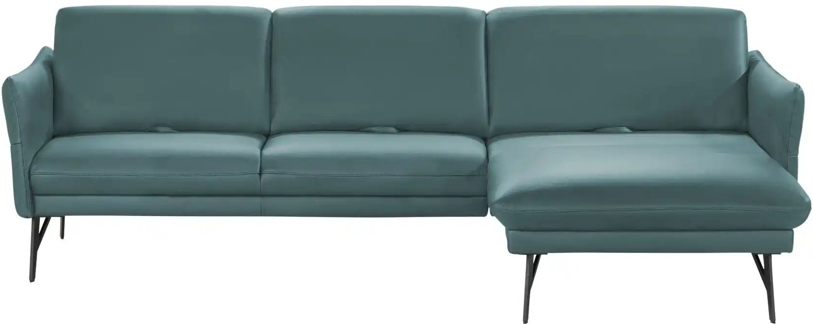 himolla Ecksofa Leder 1928 ¦ türkis/petrol ¦ Maße (cm): B: 280 H: 83 T: 175.0 Polstermöbel > Sofas > Ecksofas - Höffner