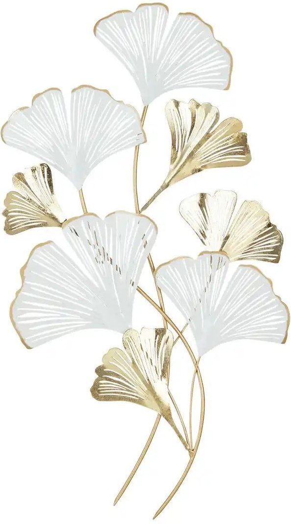 Thumbnail - Wanddekoration Ginkgo ¦ gold ¦ Metall ¦ Maße (cm): B: 50,8 H: 90,2 T: 3.8 Accessoires > Dekoartikel - Höffner