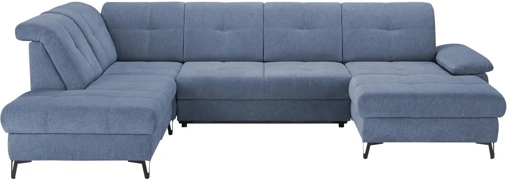 medium Wohnlandschaft Planova II ¦ blau ¦ Maße (cm): B: 338 H: 96 T: 249.0 Polstermöbel > Sofas > Wohnlandschaften - Hö...