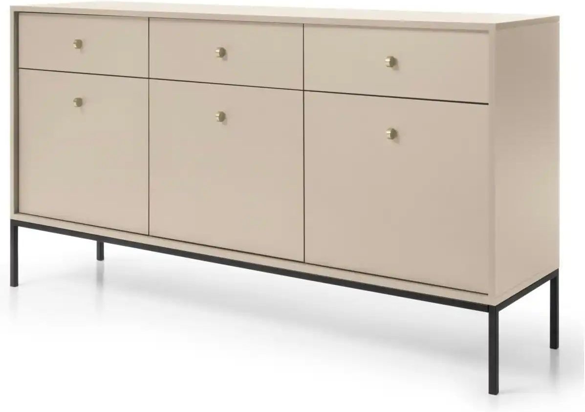 Selsey Sideboard ¦ beige ¦ Maße (cm): B: 153,4 H: 83,2 Kommoden & Sideboards > Sideboards - Höffner