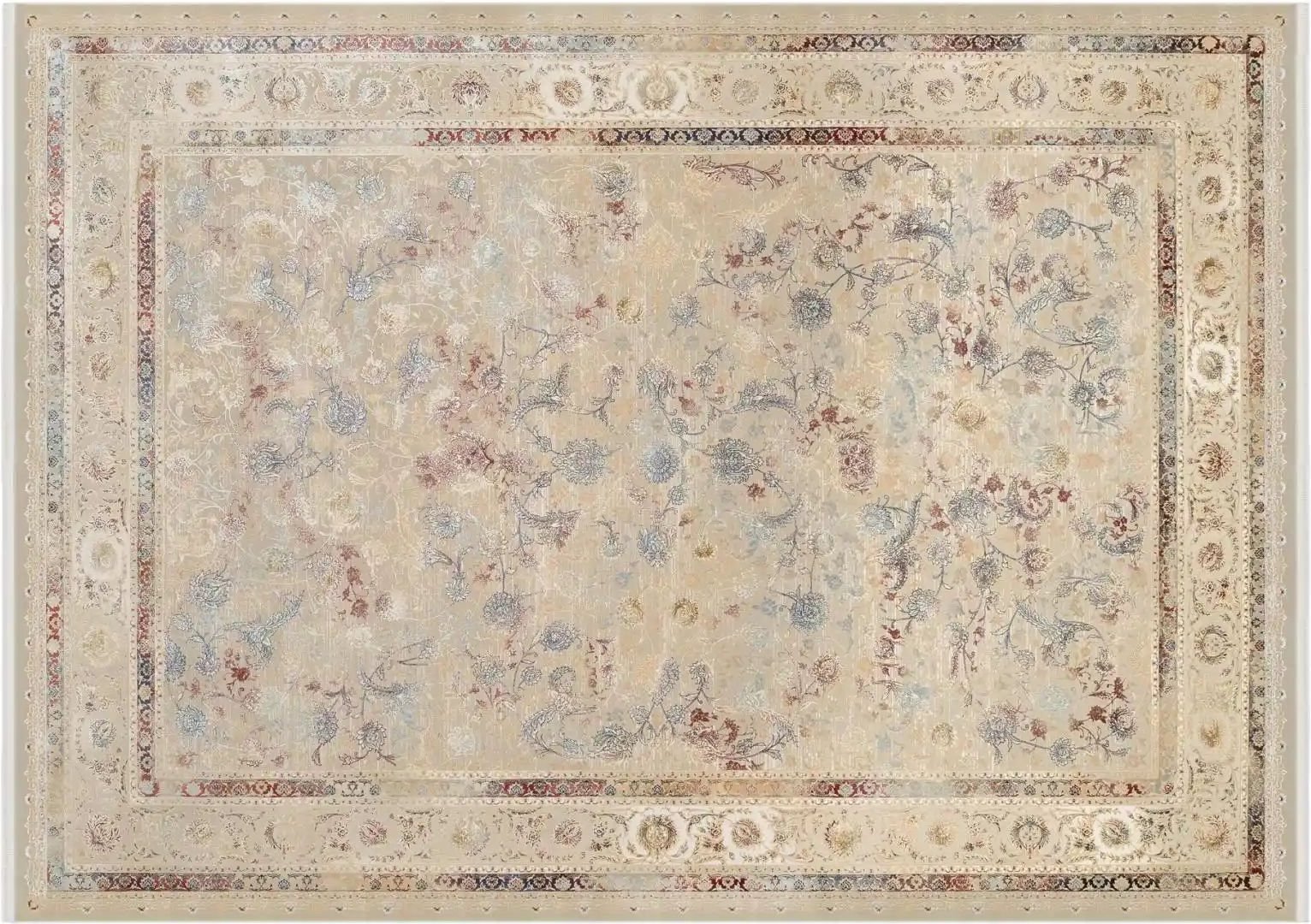 meinTeppich Teppich Bardolino ¦ beige ¦ Synthetische Fasern ¦ Maße (cm): B: 200 H: 1 Teppiche > Orientteppiche - Höffne...