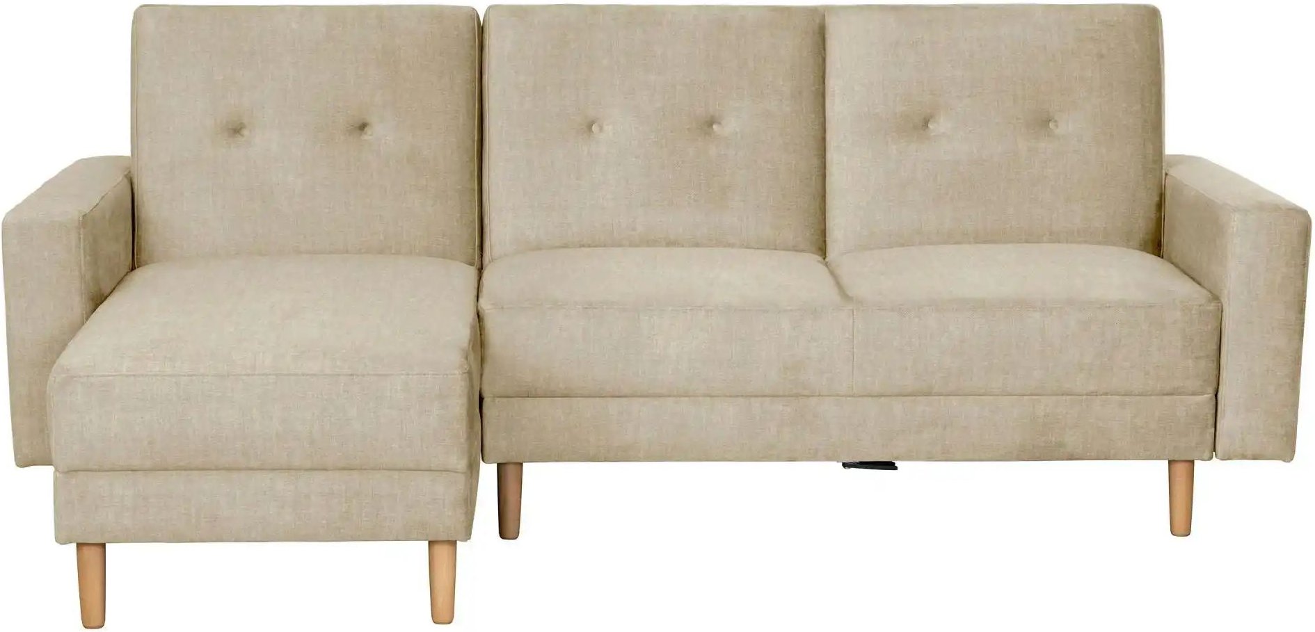 Max Winzer Ecksofa mit Hocker Just Cool ¦ beige ¦ Maße (cm): B: 230 H: 92 Polstermöbel > Sofas > Ecksofas - Höffner