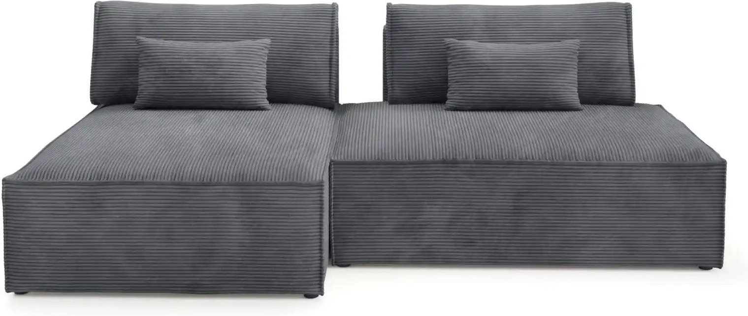 Ecksofa modular Lucca ¦ grau ¦ Maße (cm): B: 236 H: 82 Polstermöbel > Sofas > Ecksofas - Höffner