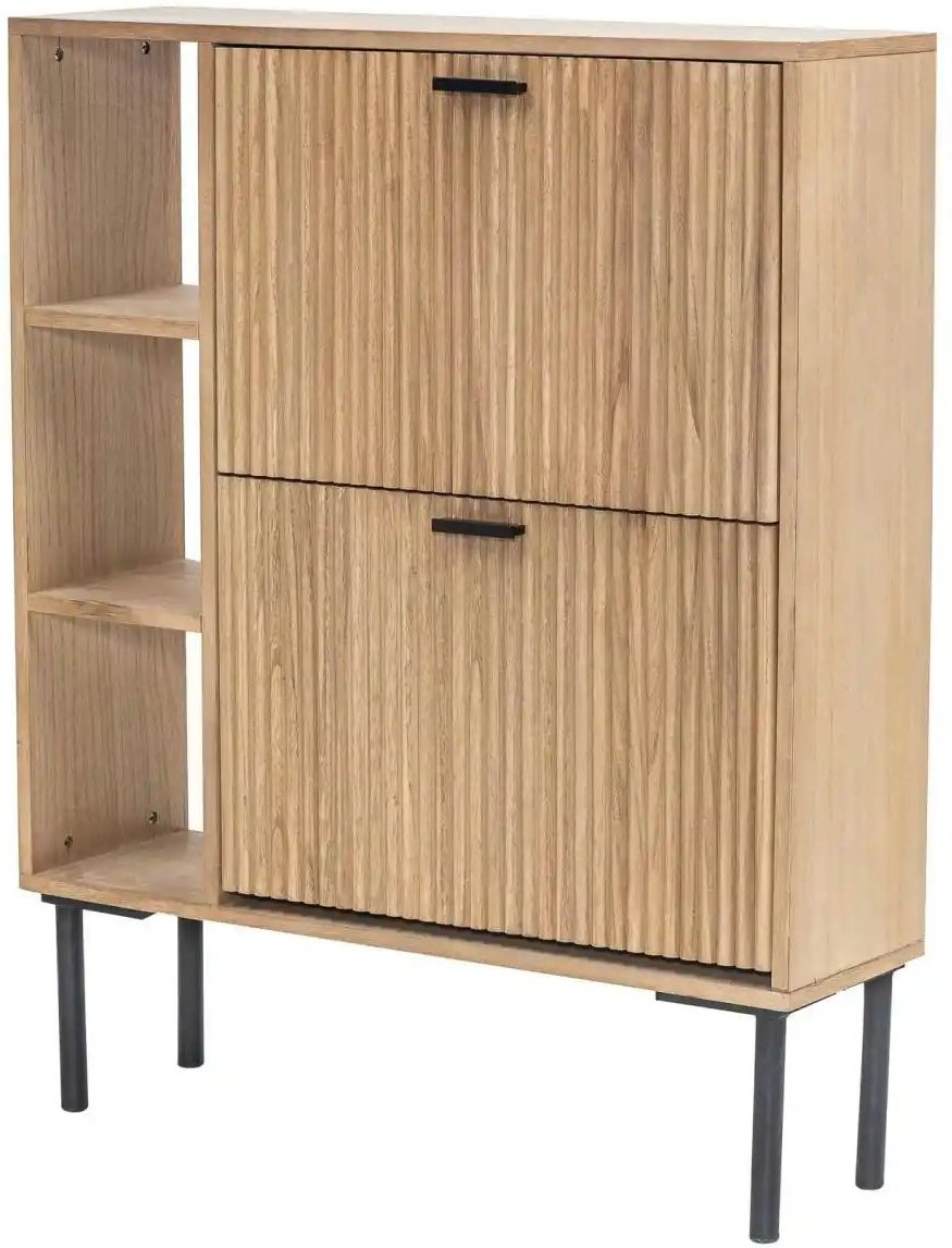 Schuhschrank ¦ holzfarben ¦ Maße (cm): B: 80 H: 97,5 Regale > Schuhregale - Höffner